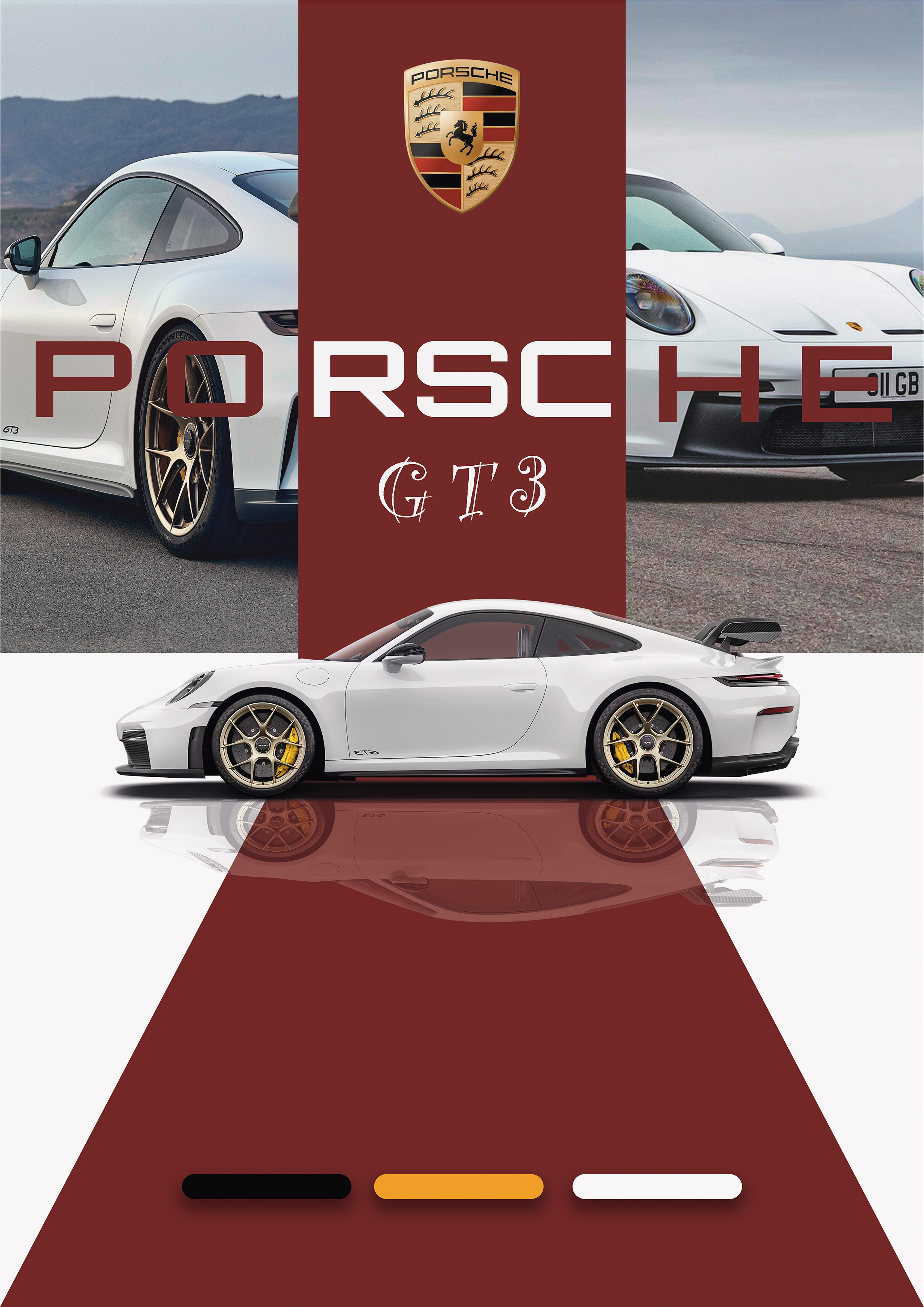 porsche poster