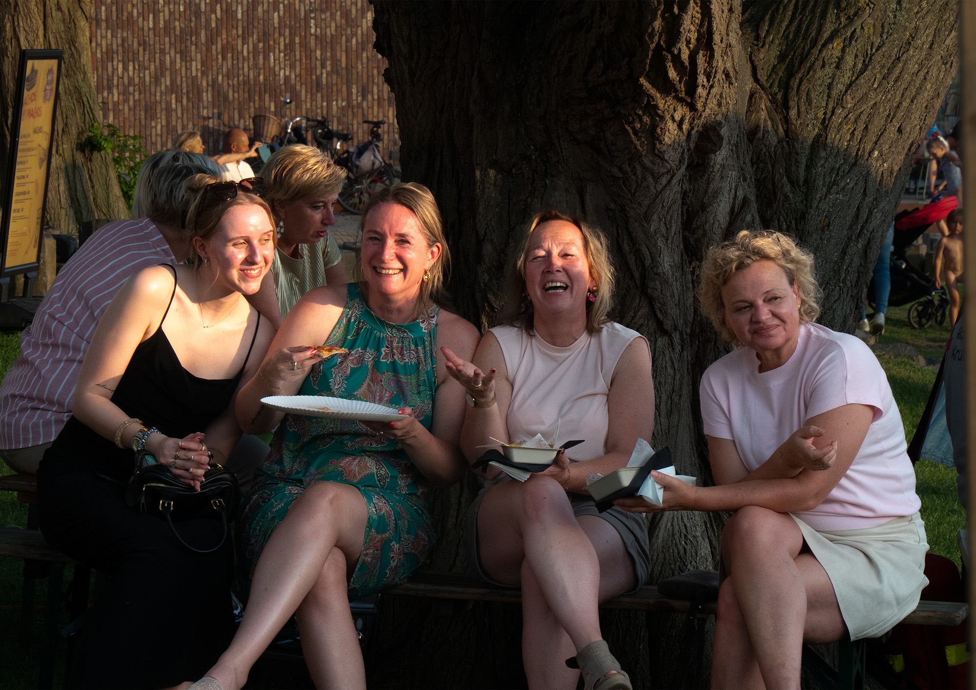 groepsfoto festival